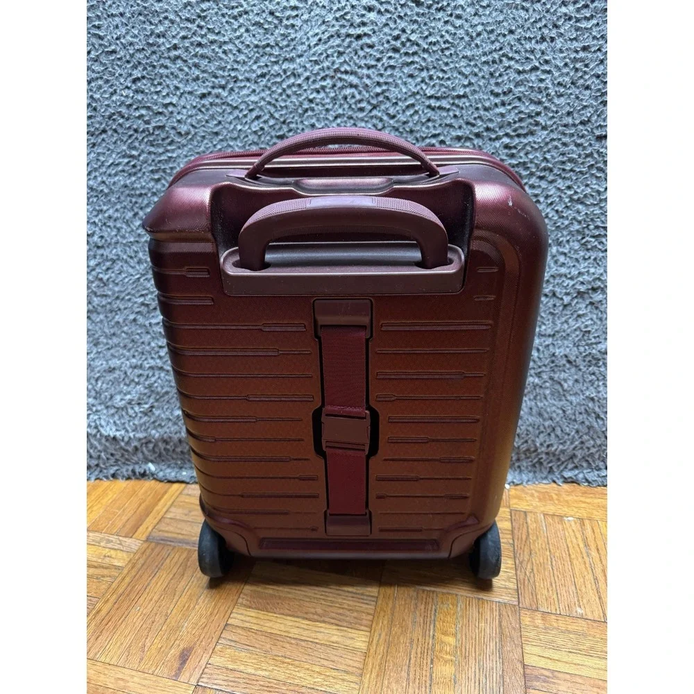 Samsonite Silhouette 16‎ Hardside Spinner Under-Seat Wheeled Luggage Burgundy